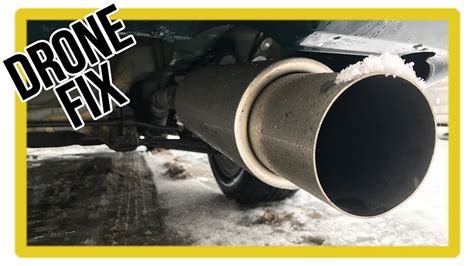fix exhaust drone cheap  easy youtube