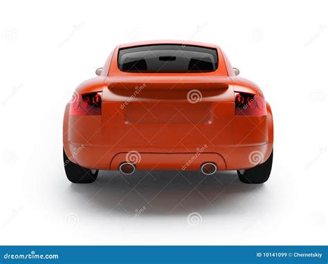 modern red car  view royalty  stock images image