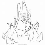 Pokemon Darmanitan Galarian Donphan Xcolorings sketch template