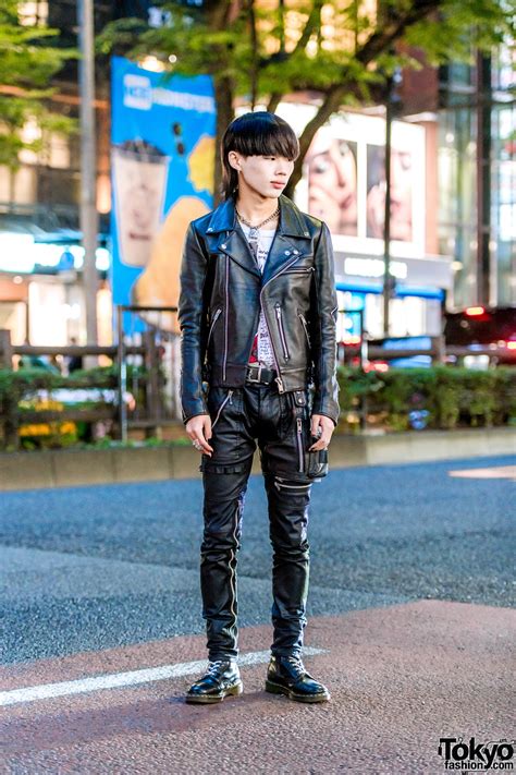 Harajuku Punk Street Style W 99 Is Motorcycle Jacket