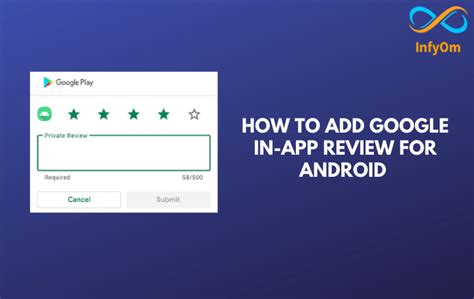 add google  app review  android