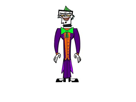 Lol Duncan As The Joker Total Drama Island Fan Art