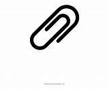 Paperclip sketch template
