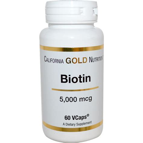 california gold nutrition biotin  mcg  vcaps iherb