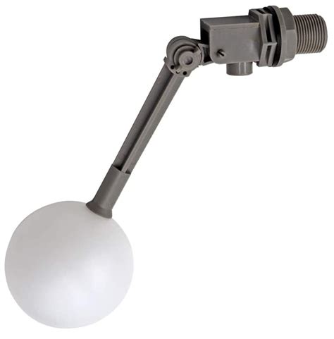 buy  water float ball valve  adjustable arm  water tank pond gray float valve shut
