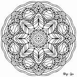 Coloring Mandala Pages Psychology Color Stress Away Printable Getcolorings sketch template