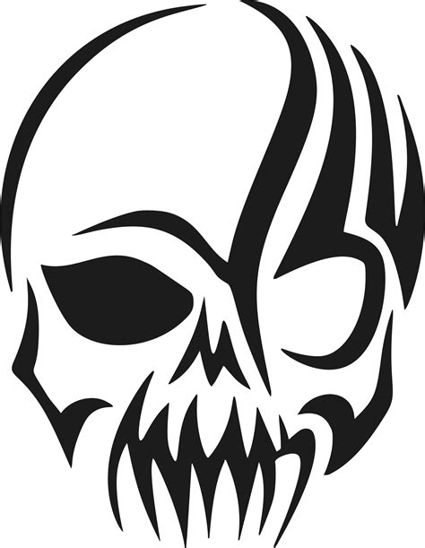 clipart skull stencil clipart skull stencil transparent