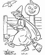 Coloring Witch Pages Scarlet Cute Little Colouring Wicked Para Color Getdrawings Getcolorings Colorear sketch template