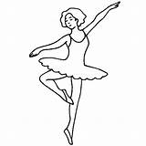 Ballet Bailarinas Ballerina Dance Bailarina Dancer Silueta Ballerinas sketch template