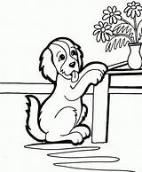 Coloring Pages Puppies Printable Kids Puppy Bestcoloringpagesforkids Cute Dog Printables Fun Children Animal sketch template