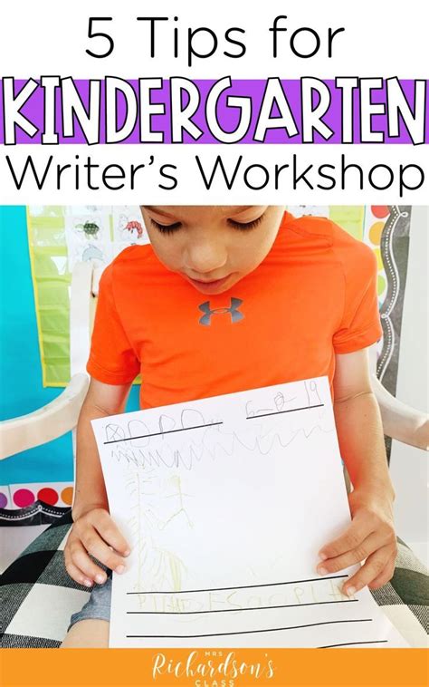 kindergarten writers workshop tips   writers workshop