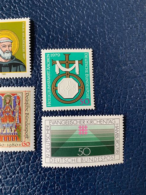 originele vintage postzegels jaren  west duitsland etsy