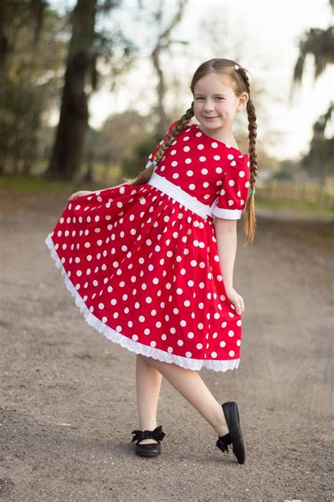 Minnie Inspired Dress Mouse Dress Party Dress Themed Party Etsy