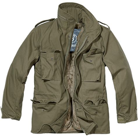brandit classic  mens army field jacket warm travel parka military