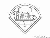 Philadelphia Phillies Logo Coloring Stencil Mlb Pages 76ers Pumpkin Kids Carving Trending Days Last sketch template