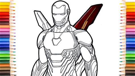 iron man suit mark  coloring pages satisfied ironman coloring youtube