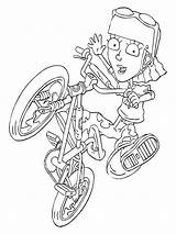 Rocket Power Coloring Pages sketch template