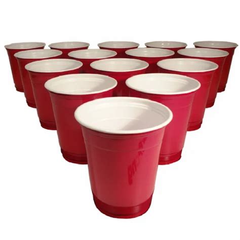 beer pong red plastic cups pc  rs packet plastic drinking glass   delhi id