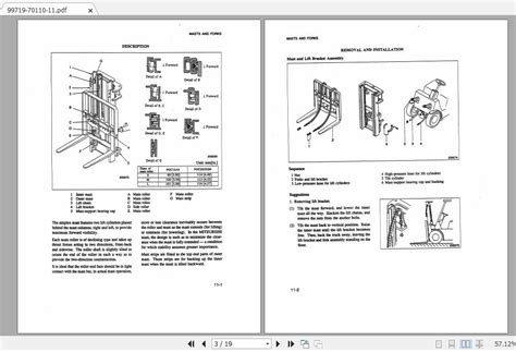 mitsubishi forklift fgc service manual