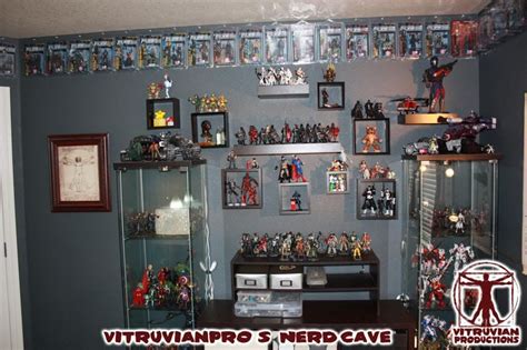 great way to display action figures without making it look like a pile of toys vitruvianpro s