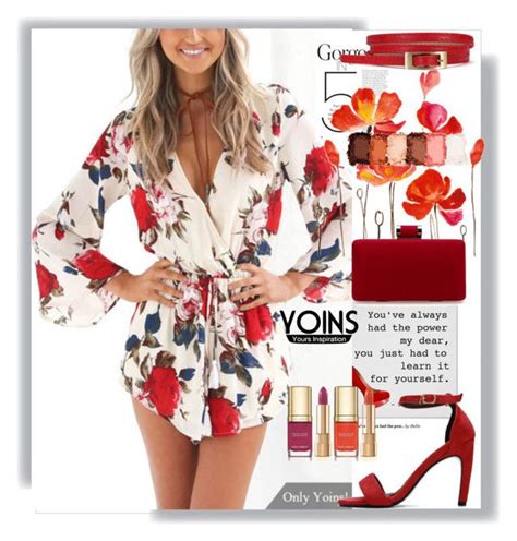 Yoins 1 Floral Romper Long Sleeve Fashion Jumpsuits For Women
