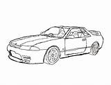 Gtr R32 R34 Glk Uncolored Paintingvalley sketch template