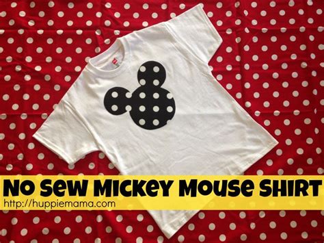 video tutorial  sew mickey mouse shirt huppie mama diy disney