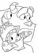 Inc Monsters Coloring Pages Boo Sulley Sully sketch template