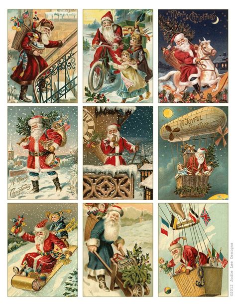 printable vintage christmas cards printable card