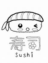 Coloring Sushi Yuuki Color Colors Live Drw Colorslive sketch template