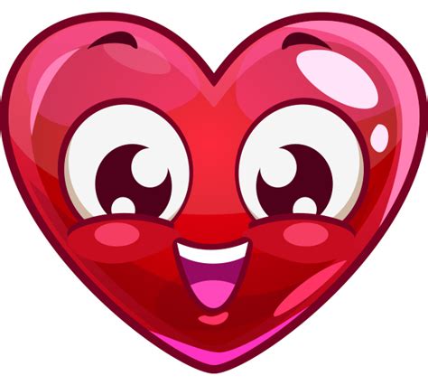 smiling heart face symbols emoticons