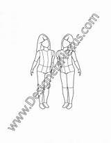 Girl Fashion Standing Croqui Young Croquis Childrens Front Kids Figure Drawing Pose V15 Designersnexus Templates Template Sketch Children Her Getdrawings sketch template