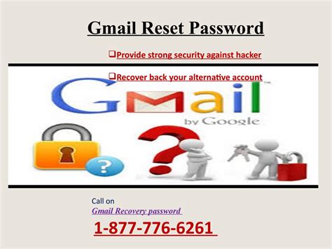 Troubleshoot Gmail Forgot Password Issue Via1 877 776 6261 Gmail