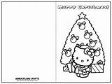 Christmas Card Coloring Pages Cards Printable Kids Template Color Printables Print Greeting Templates Drawing Craft Sheets Childrens Spongebob Getcolorings Wonderland sketch template