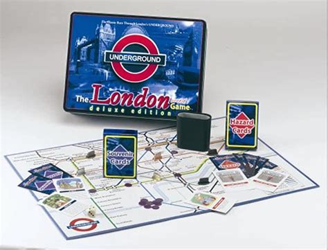 Uk London Underground Monopoly Board Game