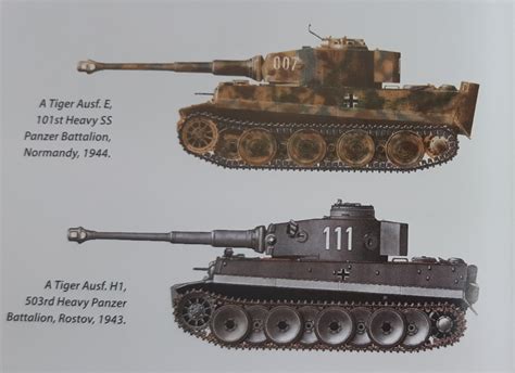Can Anyone Explain To Me The Difference Between The Tiger Ausf E And