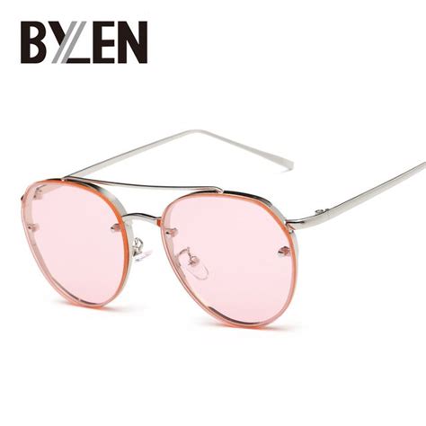 special offer new rimless sunglasses women brand designer vintage sun