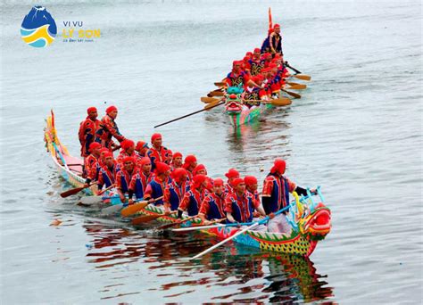 le hoi dua thuyen tu linh  ly son  san van hoa dang tu hao