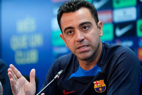 barcelona xavi   coach  barcelona   thankless task marca