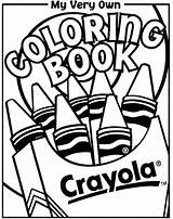 Coloring Book Pages Crayola Printable Color Cover Crayon Clipart Colouring Create Own Lines Inside Name Kids Covers Print Sheets Printables sketch template