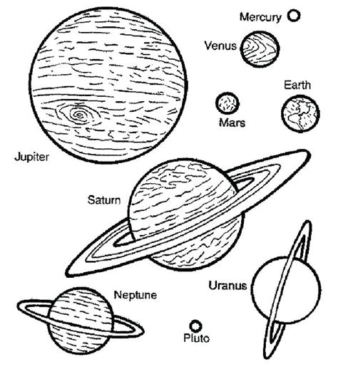 printable planet coloring pages  getdrawings