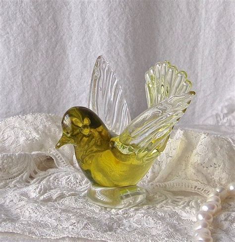 Murano Glass Bird Figurine Vintage 1960s Free Shipping U S Etsy