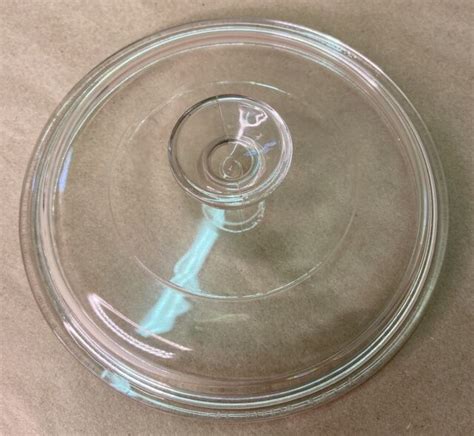 Pyrex Round Clear Glass G5c A Corning Ware Replacement Lid Only Mint Ebay
