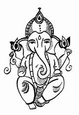 Hindu Gods Coloring Goddesses Mythology Pages Tattoo Kb Drawing sketch template