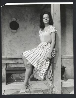 yvette duguay leggy barefoot vintage original photo french western actress ebay