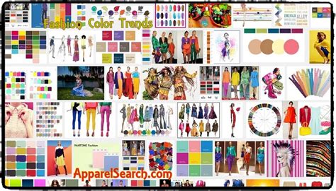 color trends  fashion forecasting  textile  clothing industry