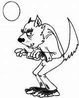 Werewolf Pages Loup Garou Lobisomem Coloriage Lupi Mannari Personnages Colorare Sonic Pintar Getcolorings Wolf Colorier Coloriages sketch template
