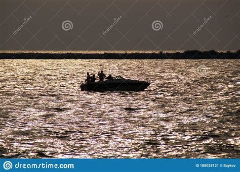 fishers   boat stock image image  view harbor