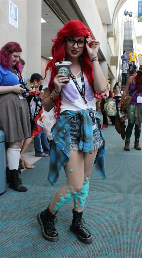 Hipster Ariel Disney Costumes At Comic Con 2016 Popsugar Love And Sex