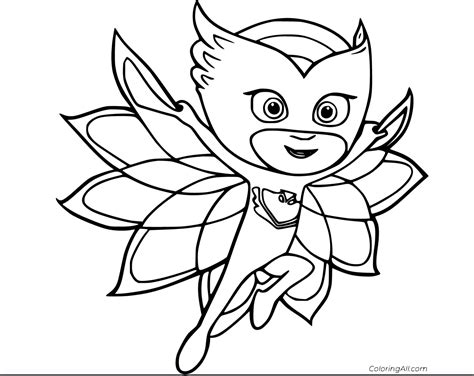 fantastic owlette coloring pages craftwhack